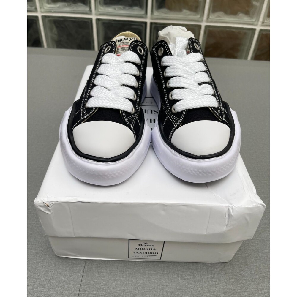 Maison Mihara Yasuhiro Unisex Sneakers Size 38  Black